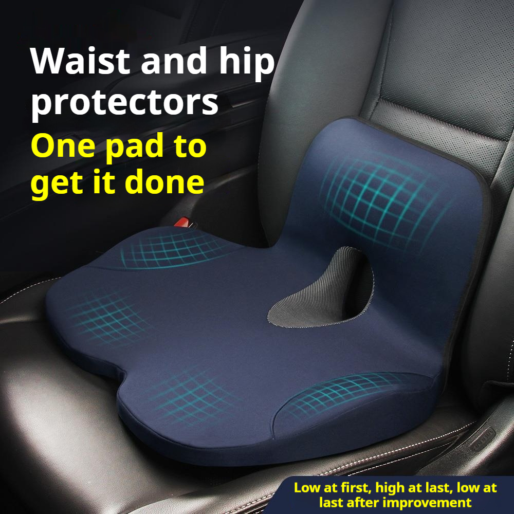 Memory Foam Car Neck Pillow Lumbar Support - Car Main Driver Seat Booster Seat