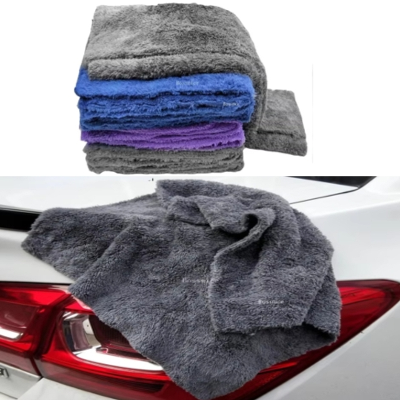 Microfiber Car Drying Towel Super Absorbent - 350GSM 40X40CM Car Wash Microfiber Towel