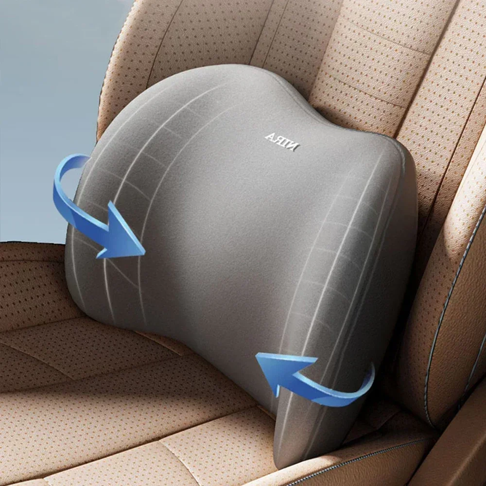 Memory Foam Car Neck Pillow Lumbar Support - Car Headrest Lumbar Support Memory Foam