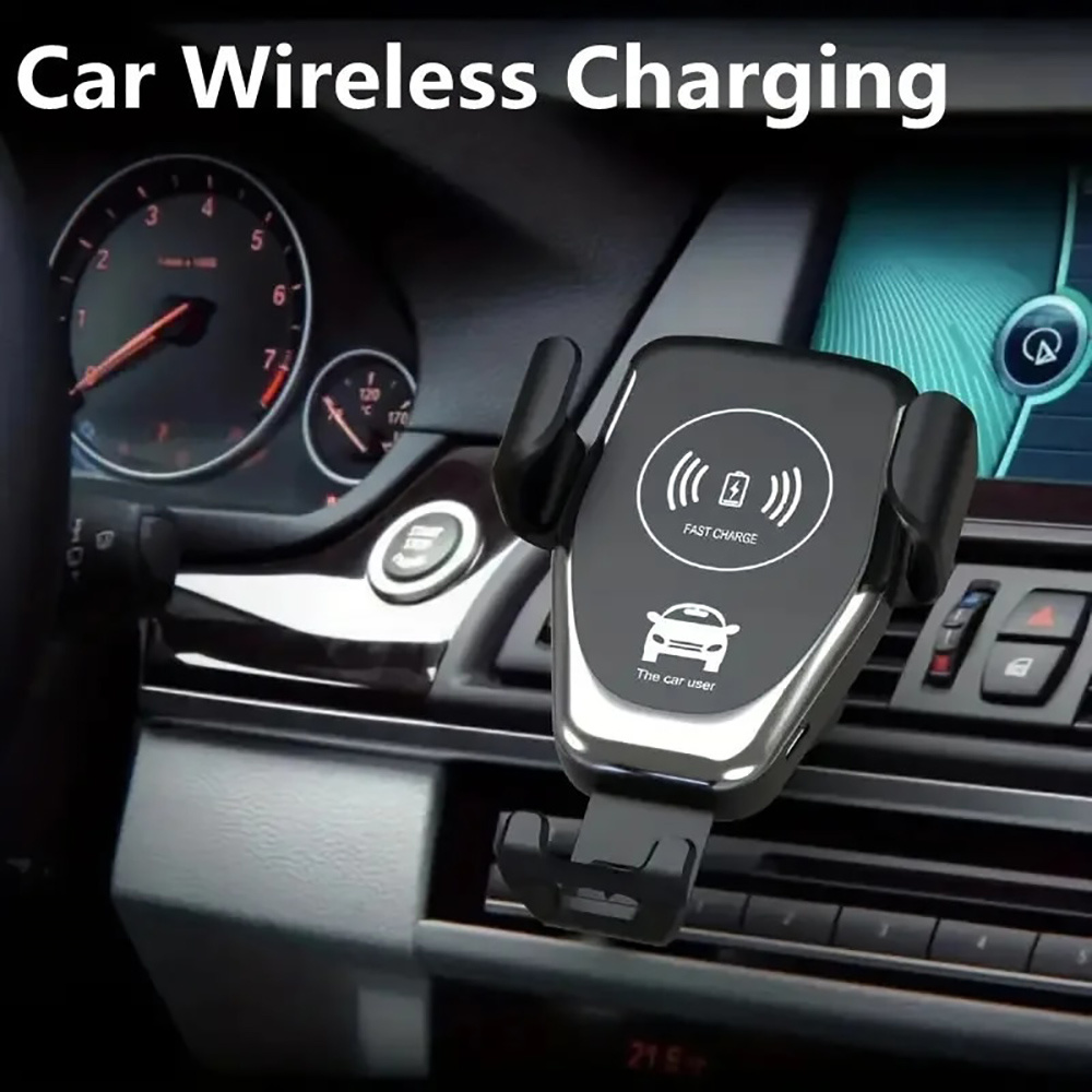 Wireless Car Charger Mount Fast Charging - 2 in 1 Wireless Charger 30W