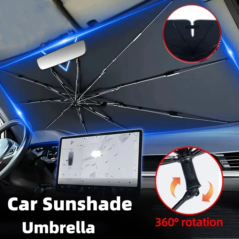 Car Accessories - Car Front Windshield Sunshade Heat Insulation
