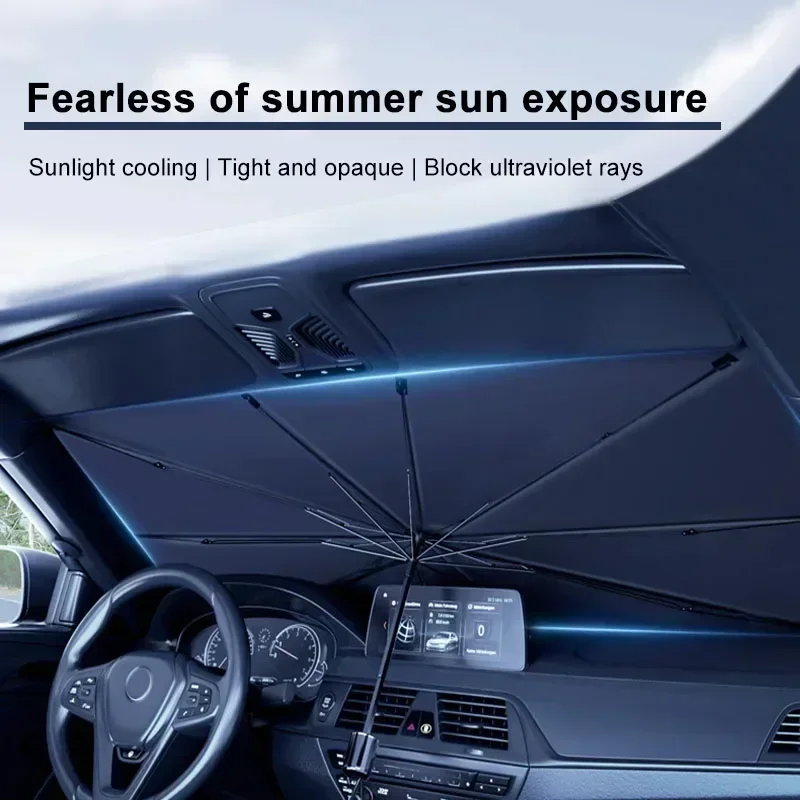 Car Sunshade Windshield Umbrella Foldable - Car Sunshade Windshield Umbrella Front Sun