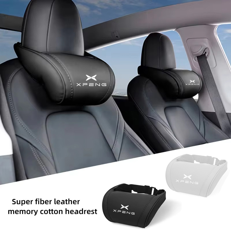 Memory Foam Car Neck Pillow Lumbar Support - For Xpeng G6 G9 P5 P7