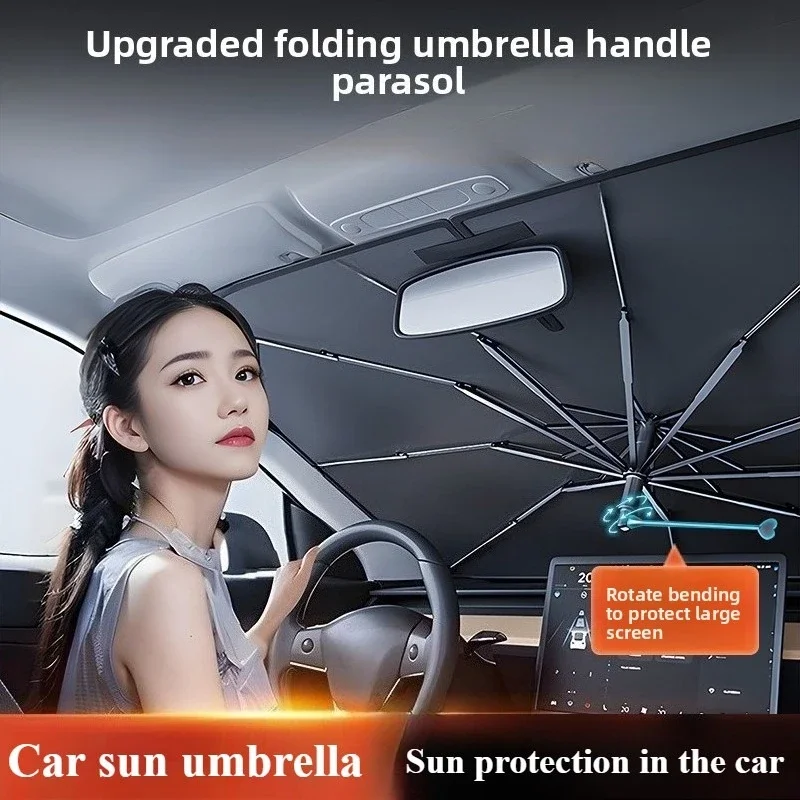Car Sunshade Windshield Umbrella Foldable - Car Sunshade Windshield Umbrella Car Front