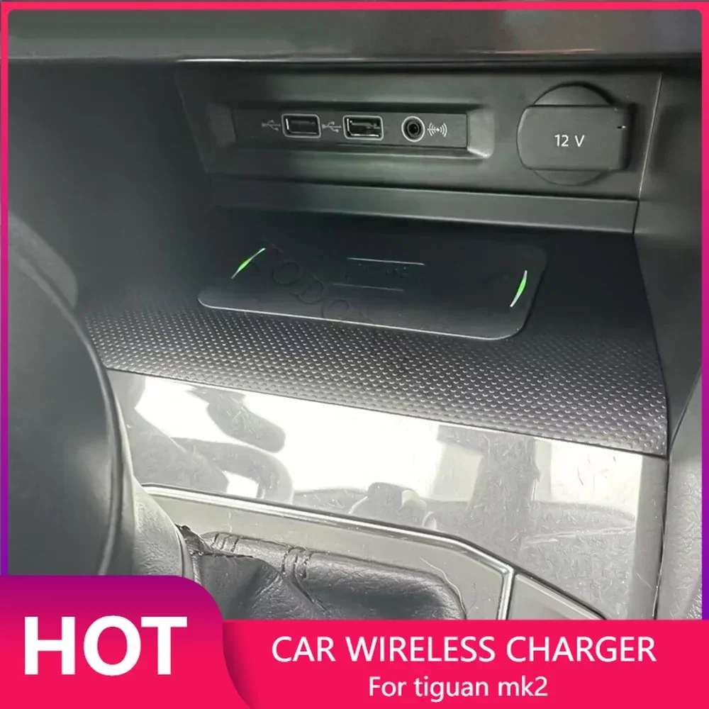 Wireless Car Charger Mount Fast Charging - Car Wireless Charger for Volkswagen Tiguan