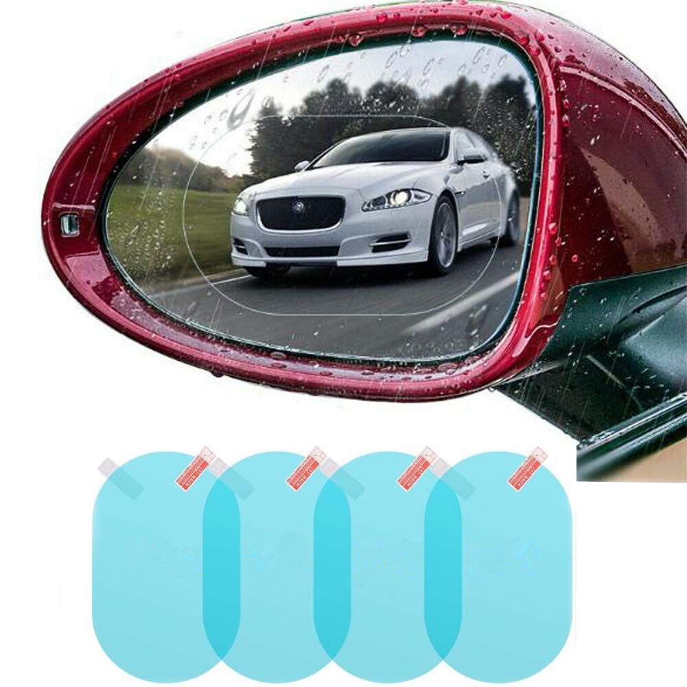 Anti Glare Car Rearview Mirror Film - 2pcs Universal Anti-Fog Anti-glare Rainproof Car