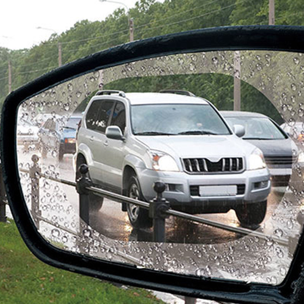 Anti Glare Car Rearview Mirror Film - 5Pairs Car Rearview Rainproof Film Pet