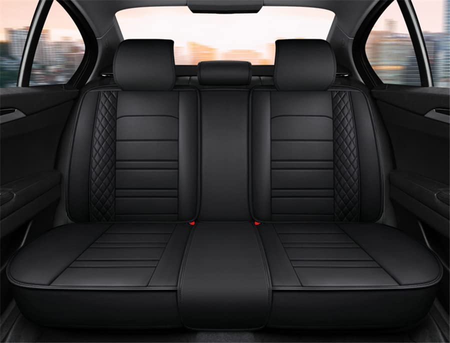 Leather Car Seat Covers Full Set Universal - Auto Seat Cushion Cover,PU Leather Protector