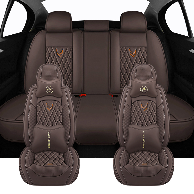 Leather Car Seat Covers Full Set Universal - Full Set Universal Car Seat Covers