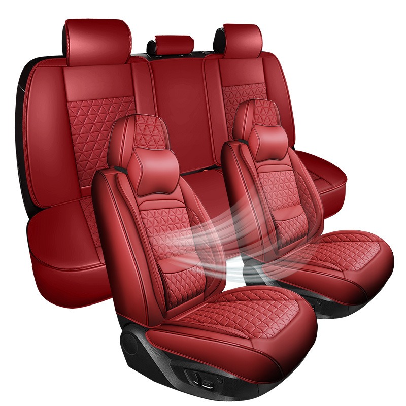 Leather Car Seat Covers Full Set Universal - Car Seat Covers Full Set ,Universal