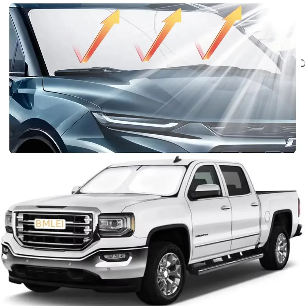 Car Sunshade UV Reflection Win - Car Sunshade Windshield Umbrella Foldable recension och pris