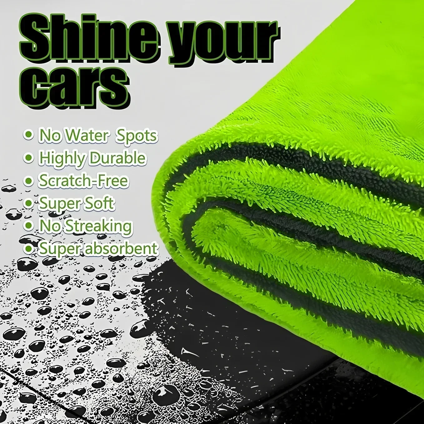 Car Drying Towel Super Absorbe - Microfiber Car Drying Towel Super Absorbent recension och pris