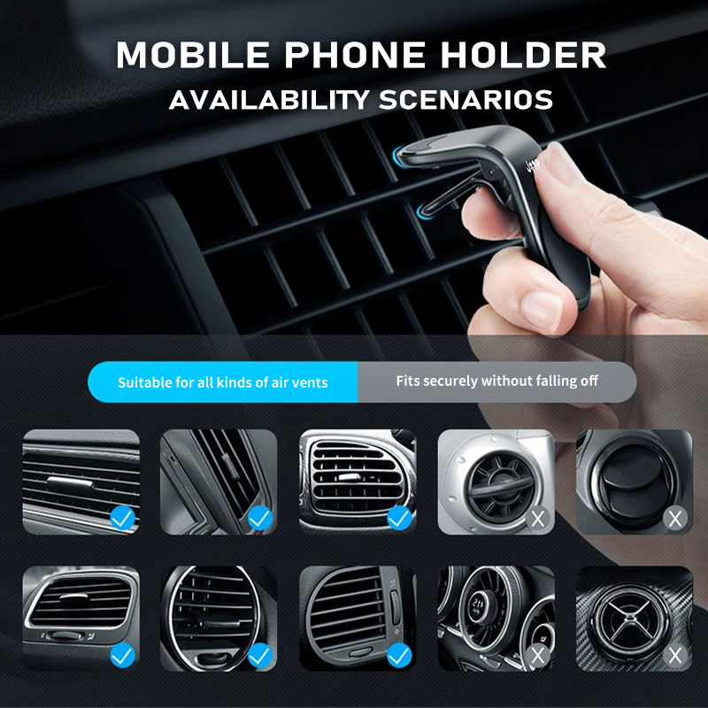 Car Air Vent Clip Magnetic Adj - Magnetic Phone Holder For Car Vent recension och pris