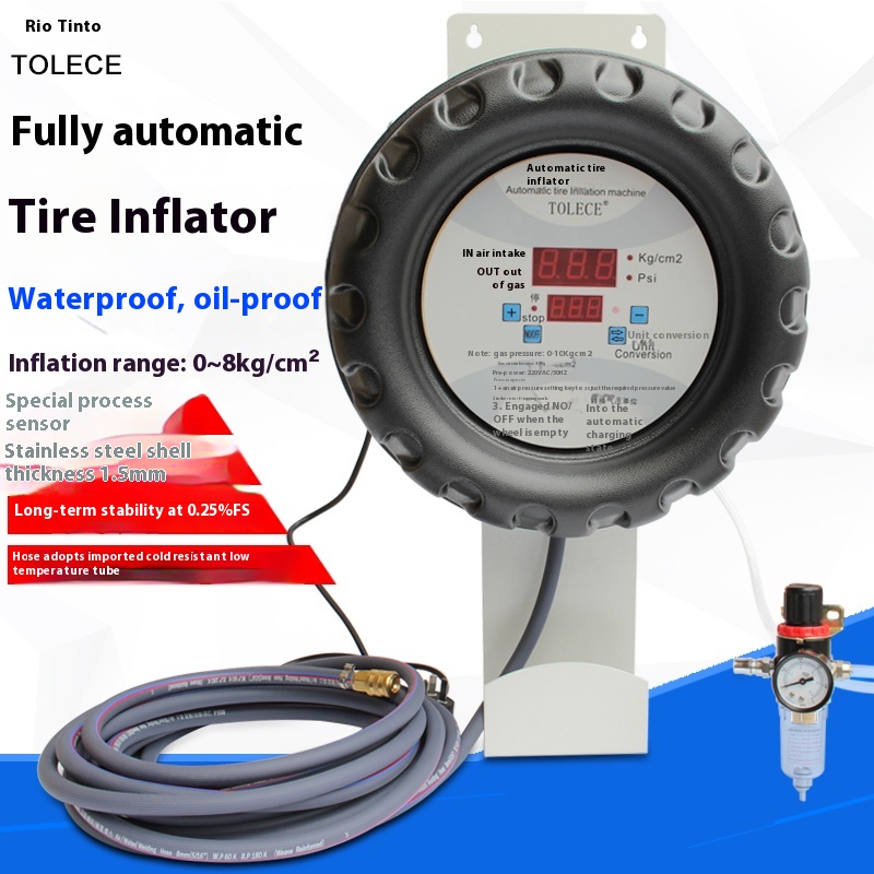Fully Automatic Car Tire Infla - Car Care recension och pris