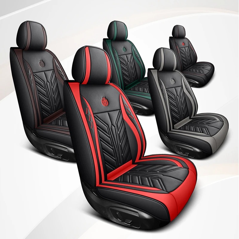 Breathable 5-Seater Car Seat C - Leather Car Seat Covers Full Set Universal recension och pris