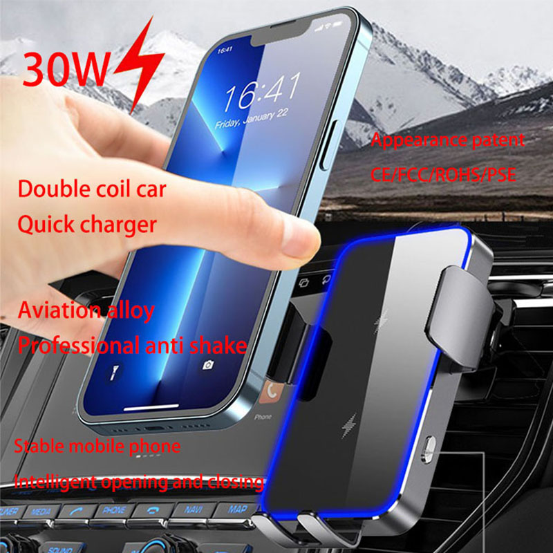 Qi2 Wireless Charger Car Phone - Magnetic Phone Holder For Car Vent recension och pris