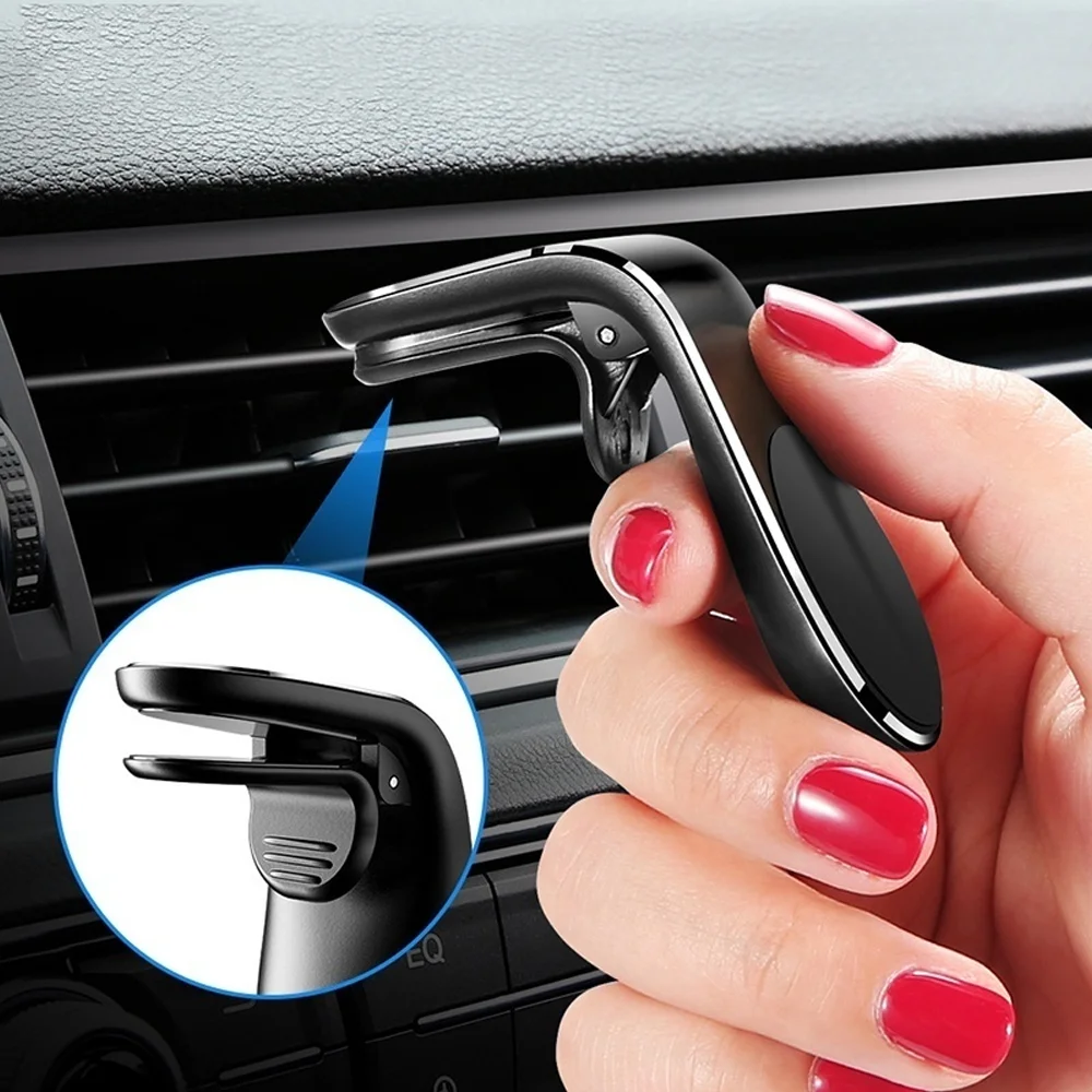 1PC Magnetic Car Phone Holder  - Magnetic Phone Holder For Car Vent recension och pris
