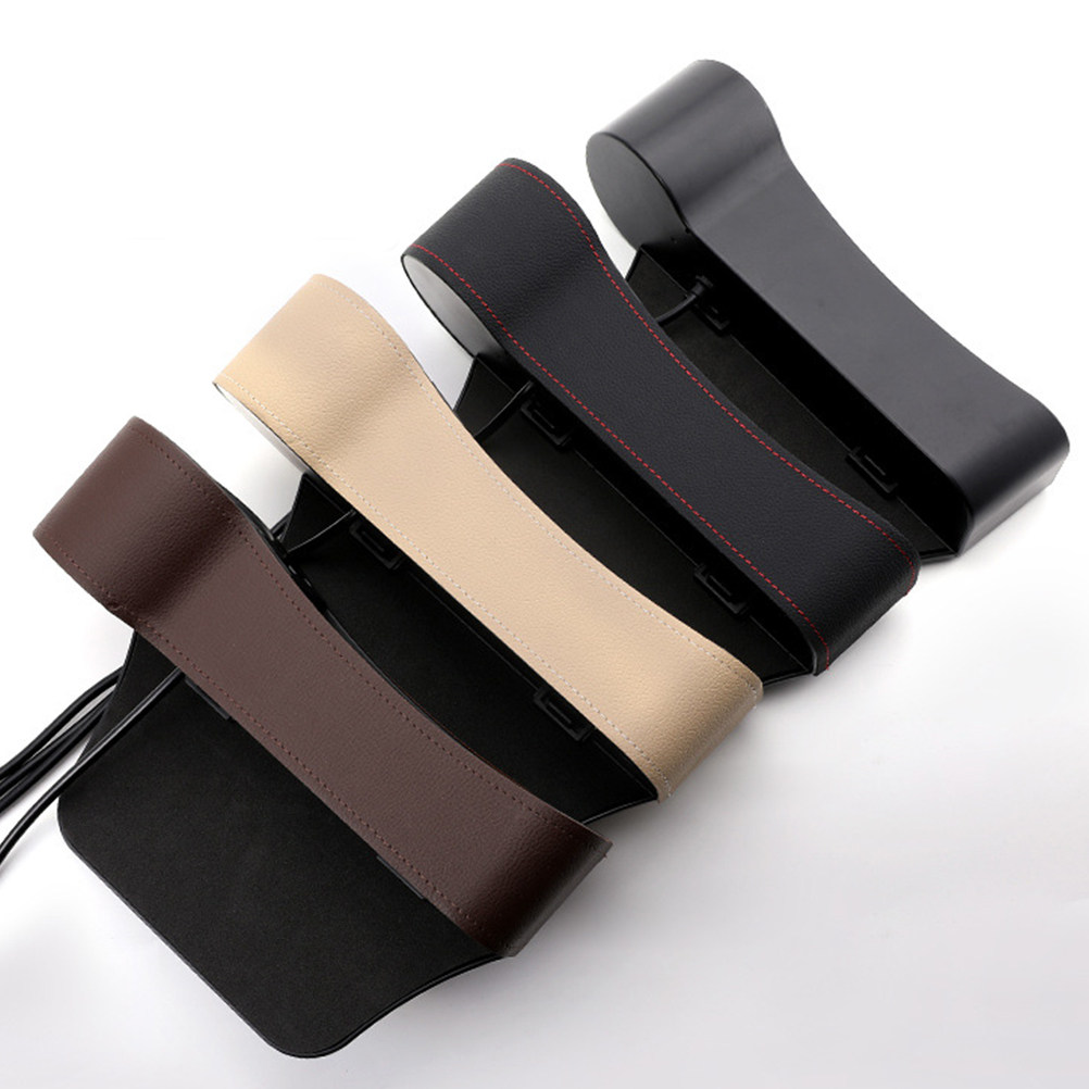 Car Seat Gap Storage Box Black - Seat Gap Filler Organizer With Usb Charger recension och pris