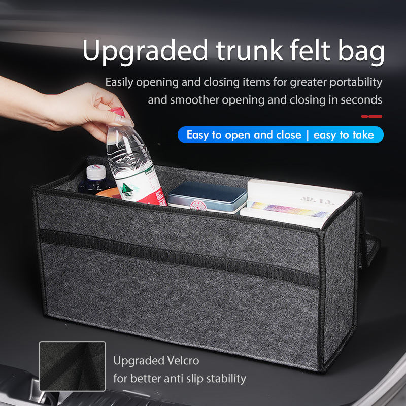 For GAC MOTOR Foldable Felt Ca - Car Trunk Organizer Foldable Storage Box recension och pris