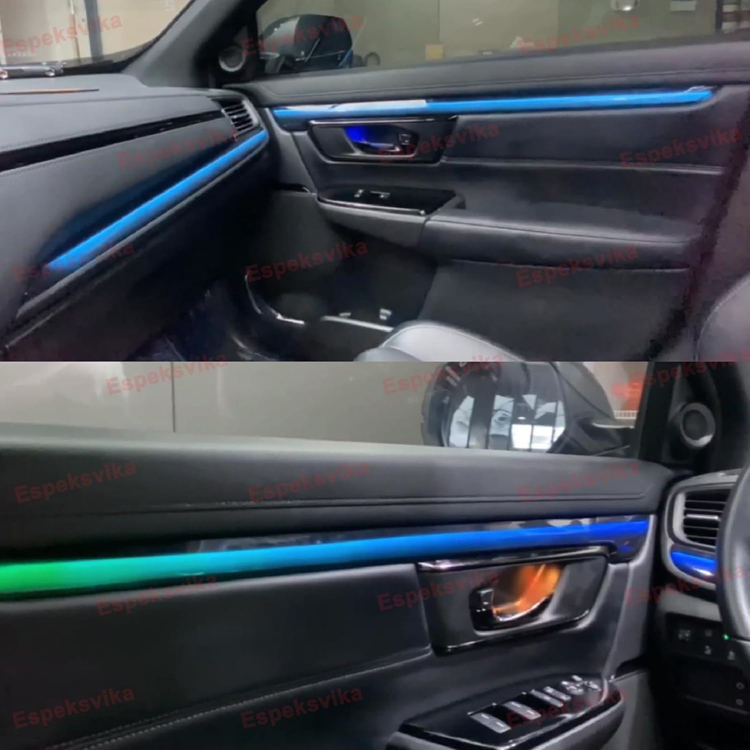 18 in 1 LED Ambient Lights for - Led Ambient Interior Car Lights App Control recension och pris