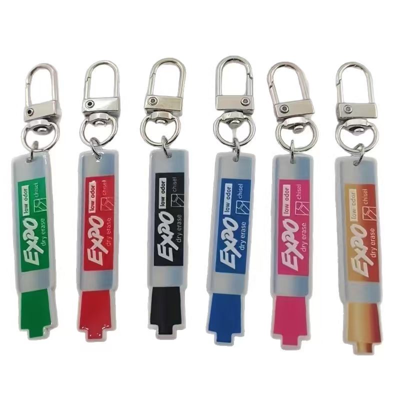 6pcs acrylic pen keychain, all - Car Accessories recension och pris