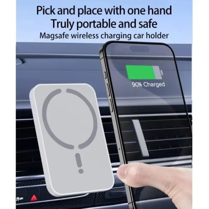 Magnetic Car Wireless Charger  - Magnetic Phone Holder For Car Vent recension och pris