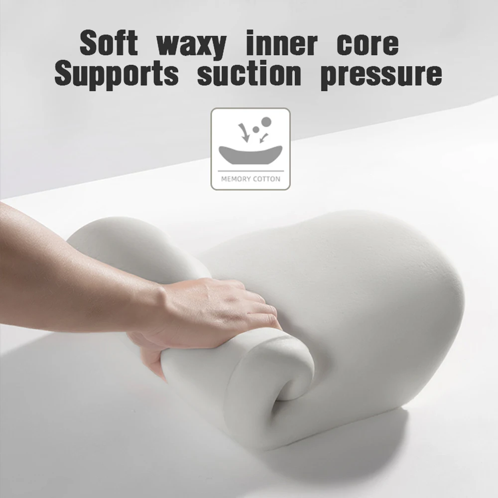 Car Memory Foam Headrest Set C - Memory Foam Car Neck Pillow Lumbar Support recension och pris