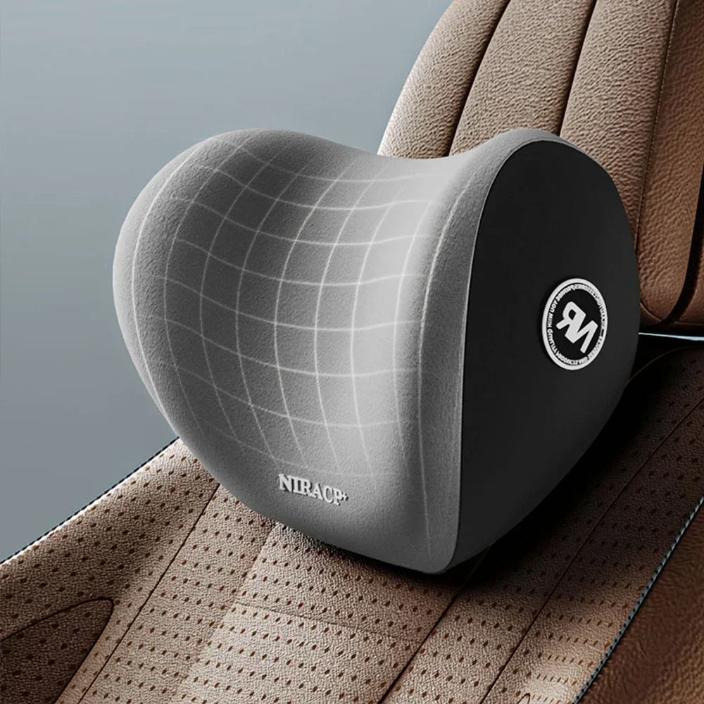 Car Headrest Lumbar Support Me - Memory Foam Car Neck Pillow Lumbar Support recension och pris