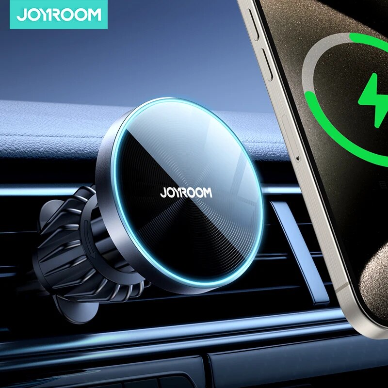 Joyroom Magnetic Car Phone Mou - Wireless Car Charger Mount Fast Charging recension och pris