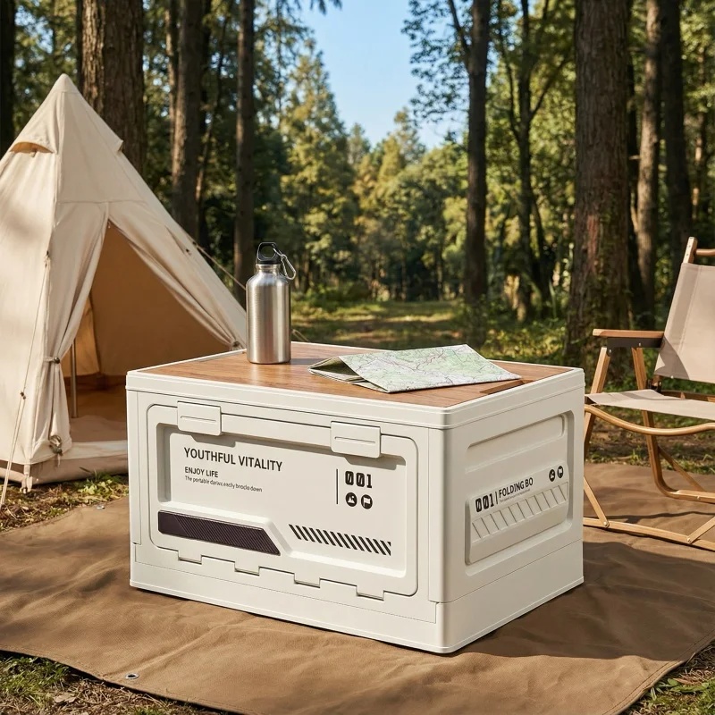 Outdoor Storage Box Camping Fo - Car Trunk Organizer Foldable Storage Box recension och pris