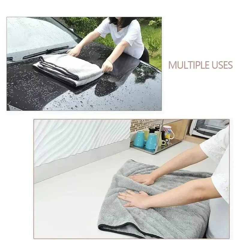 Microfiber Car Wash Towel Supe - Microfiber Car Drying Towel Super Absorbent recension och pris