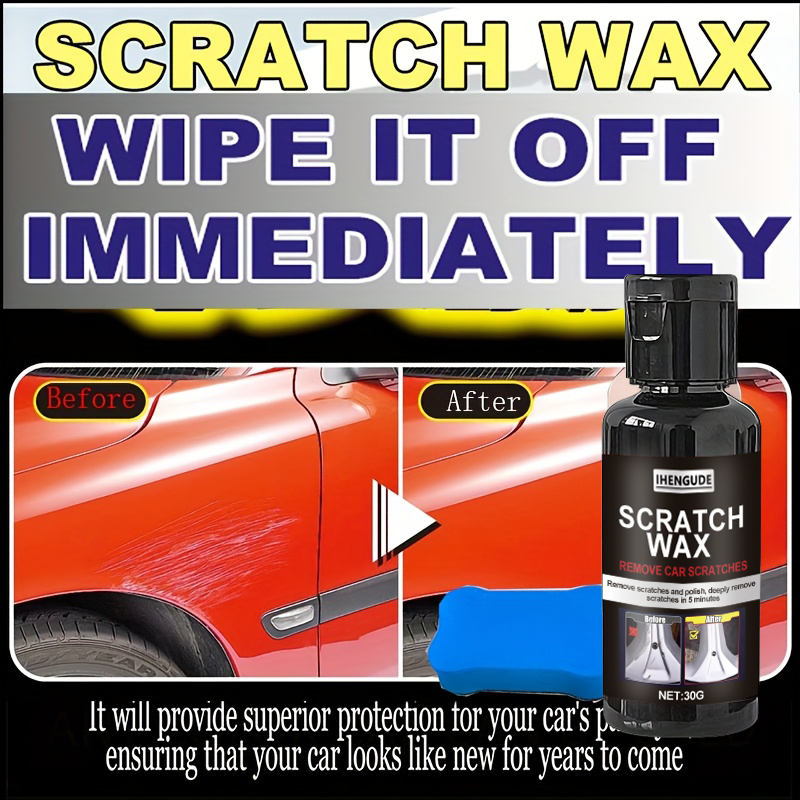 1 Piece 30g Car Scratch Repair - Car Scratch Repair Polishing Wax Paste recension och pris