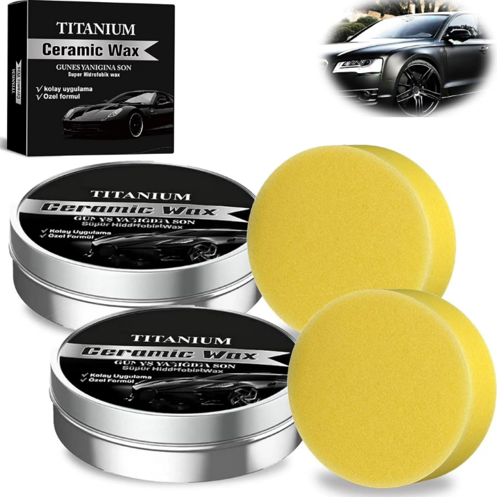 Titanium Ceramic Wax Car Coati - Car Scratch Repair Polishing Wax Paste recension och pris
