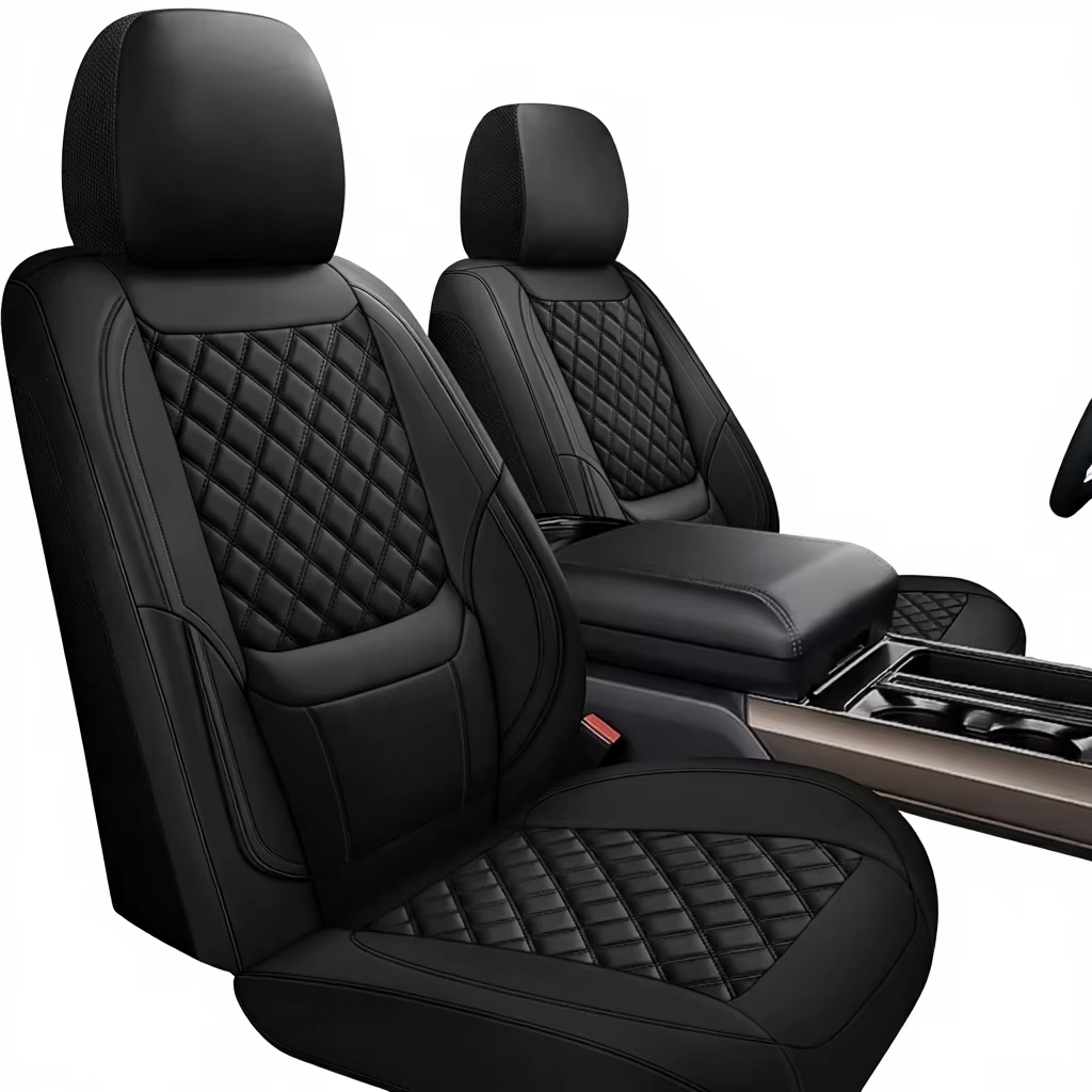 Wholesale Universal Faux Leath - Leather Car Seat Covers Full Set Universal recension och pris