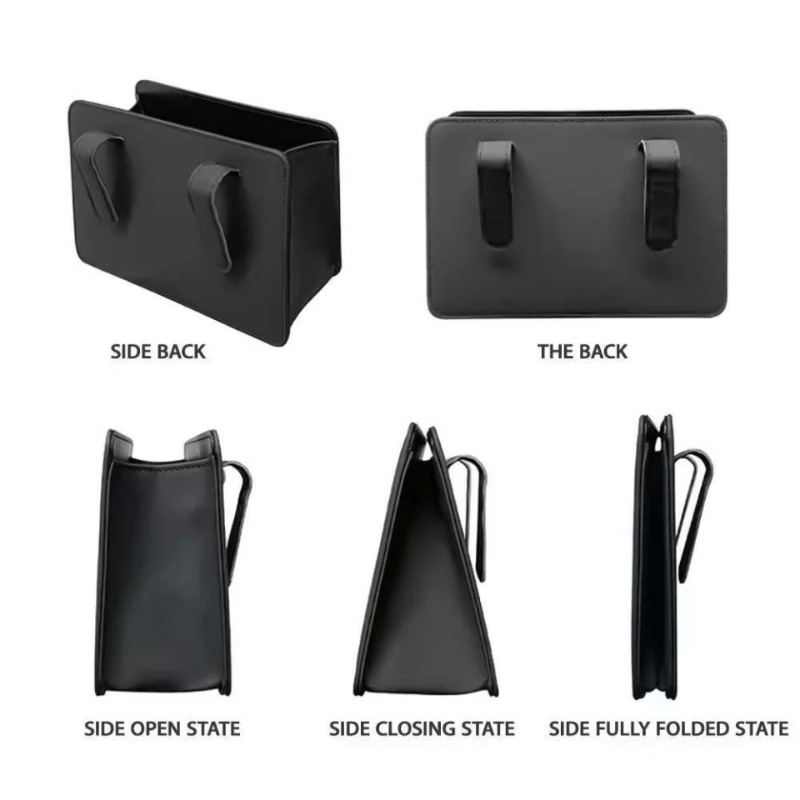 Car Trash Can Door Storage Box - Waterproof Car Trash Can With Lid recension och pris