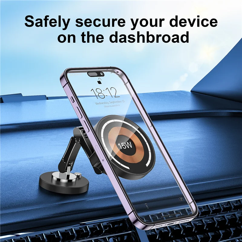 Magnetic Car Wireless Charger  - Wireless Car Charger Mount Fast Charging recension och pris