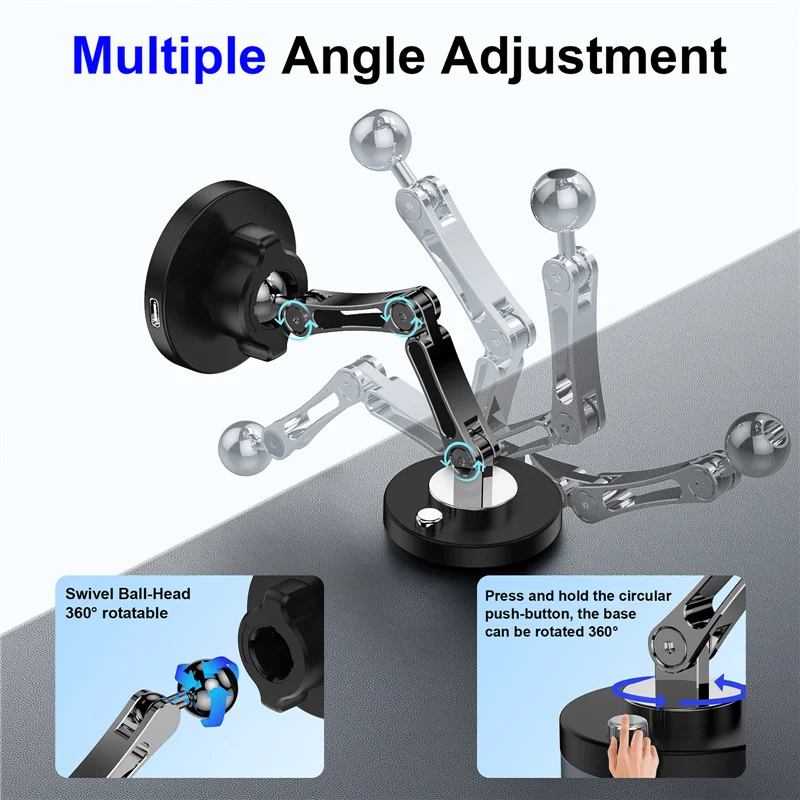 Magnetic Car Wireless Charger  - Wireless Car Charger Mount Fast Charging recension och pris