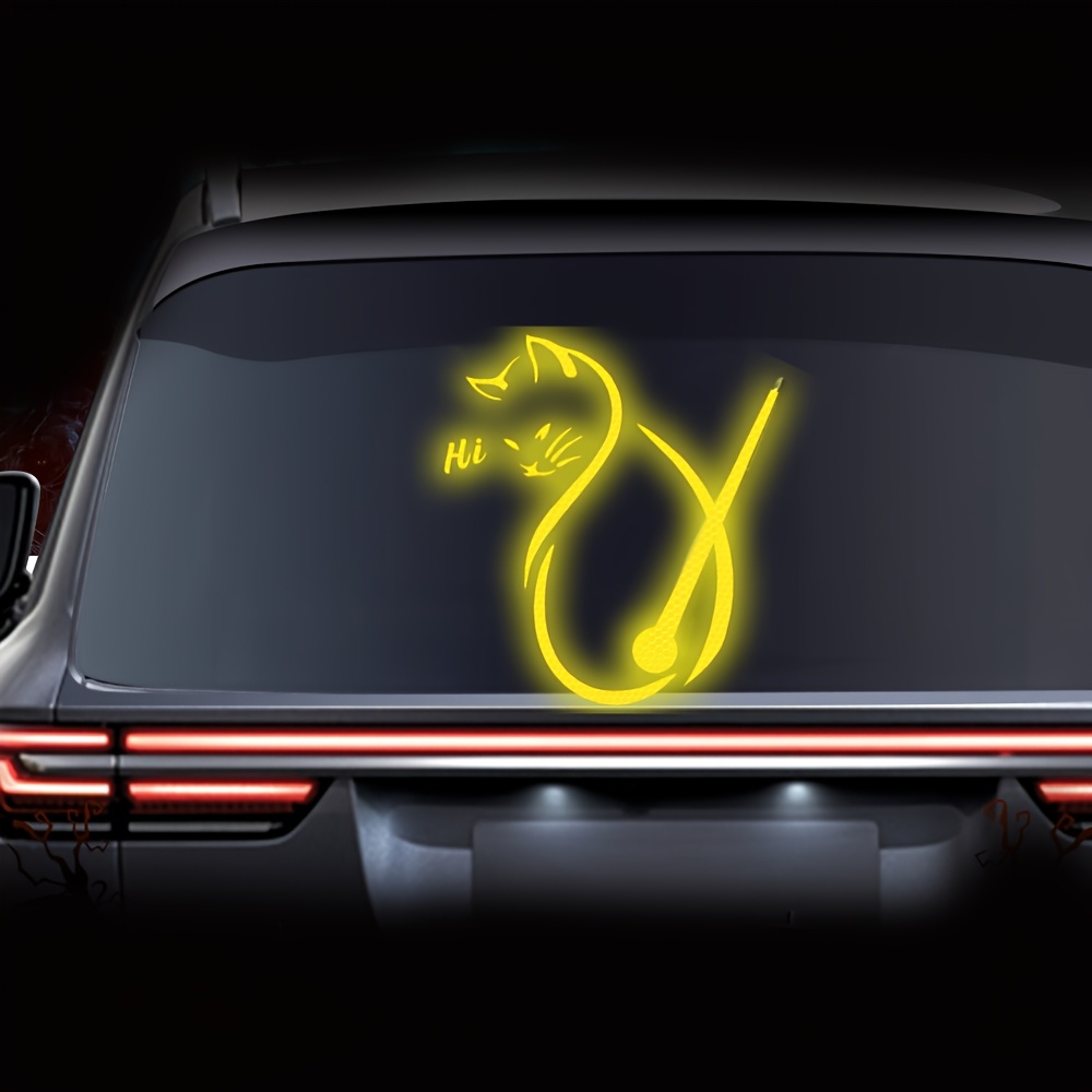 1 piece of car reflective cat  - Anti Glare Car Rearview Mirror Film recension och pris