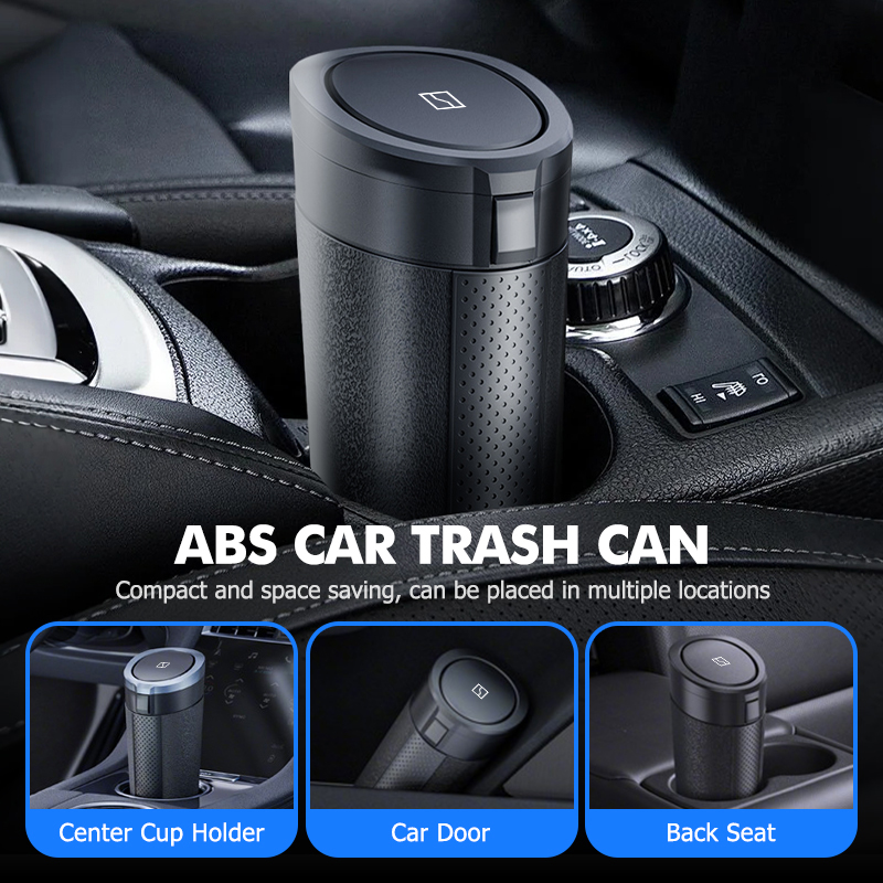 Car Rubbish Container Waterpro - Waterproof Car Trash Can With Lid recension och pris