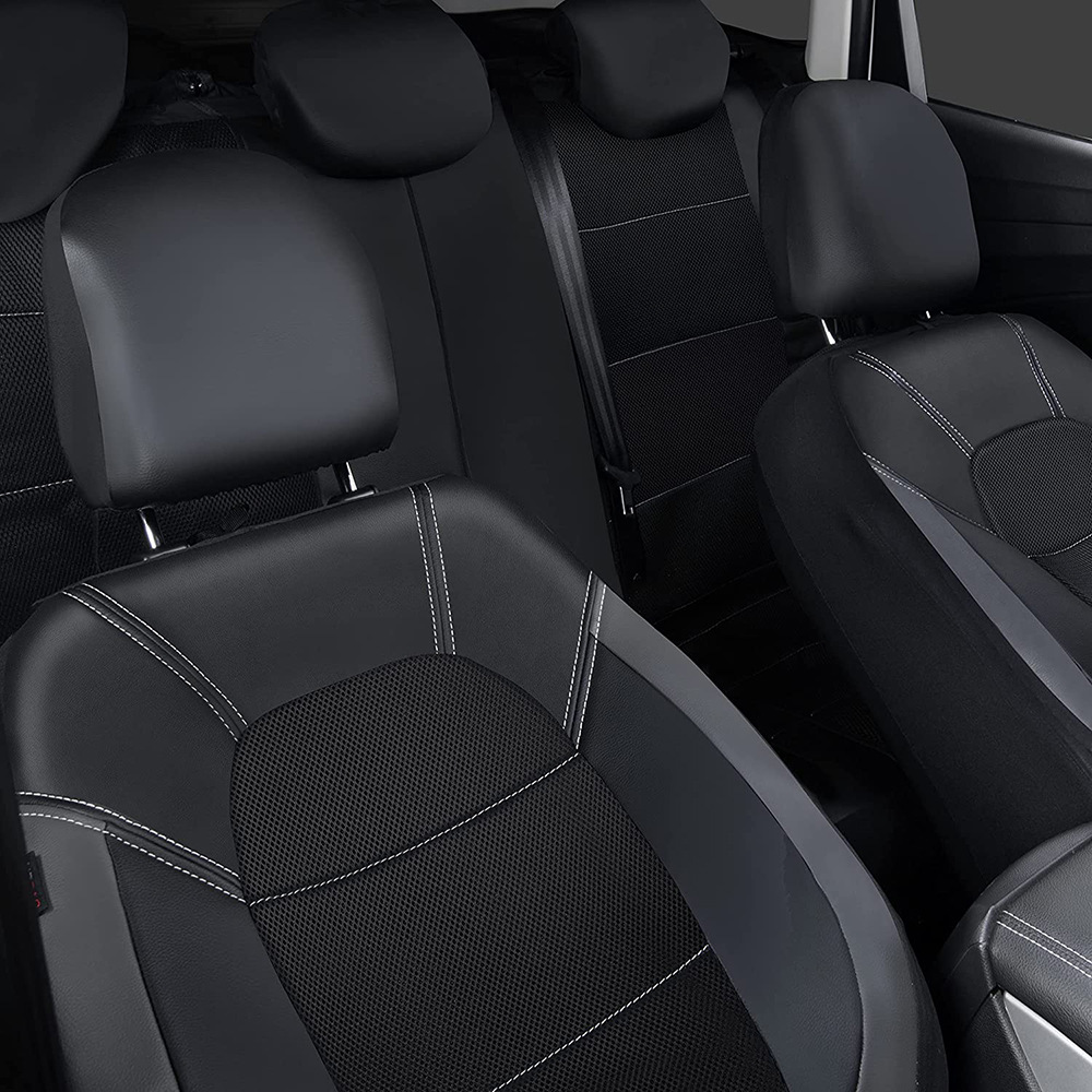 9 Pieces/set Car Seat Cover Ca - Leather Car Seat Covers Full Set Universal recension och pris