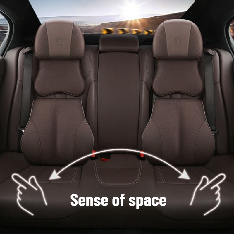 New Universal Minimalist All S - Memory Foam Car Neck Pillow Lumbar Support recension och pris