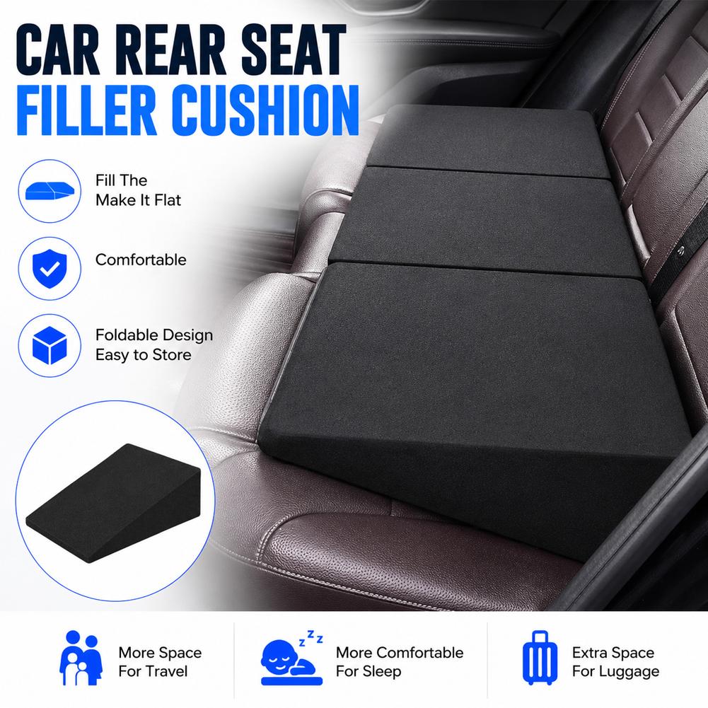 Car Seat Leveling Pad Memory F - Memory Foam Car Neck Pillow Lumbar Support recension och pris