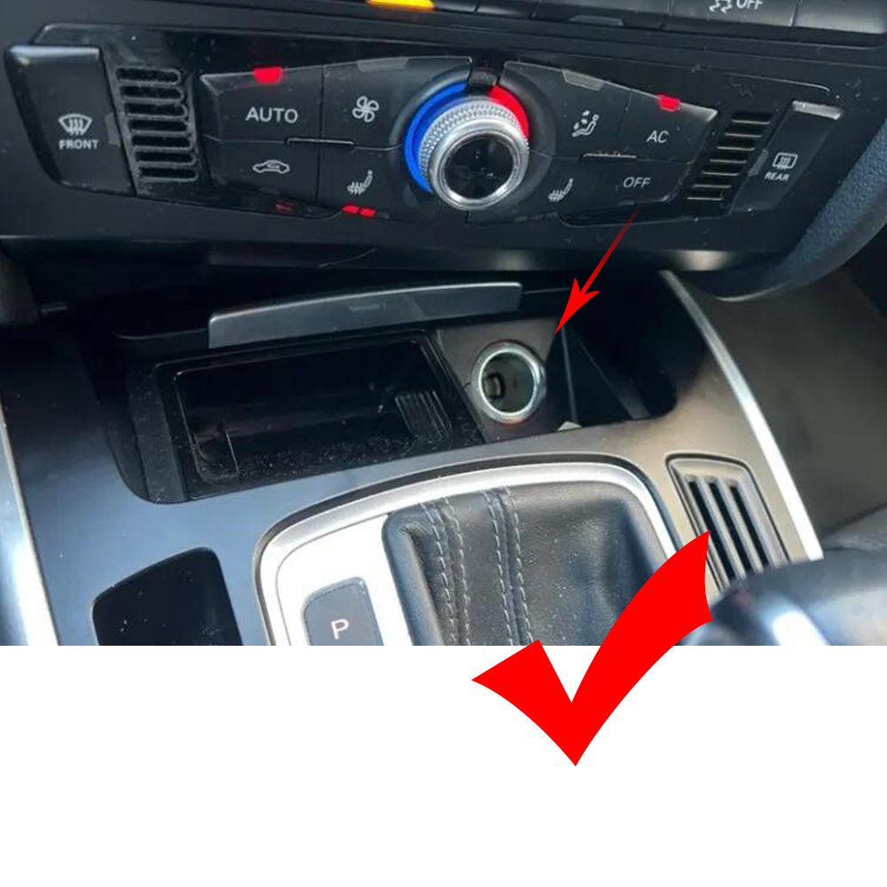 Car wireless charger For Audi  - Wireless Car Charger Mount Fast Charging recension och pris