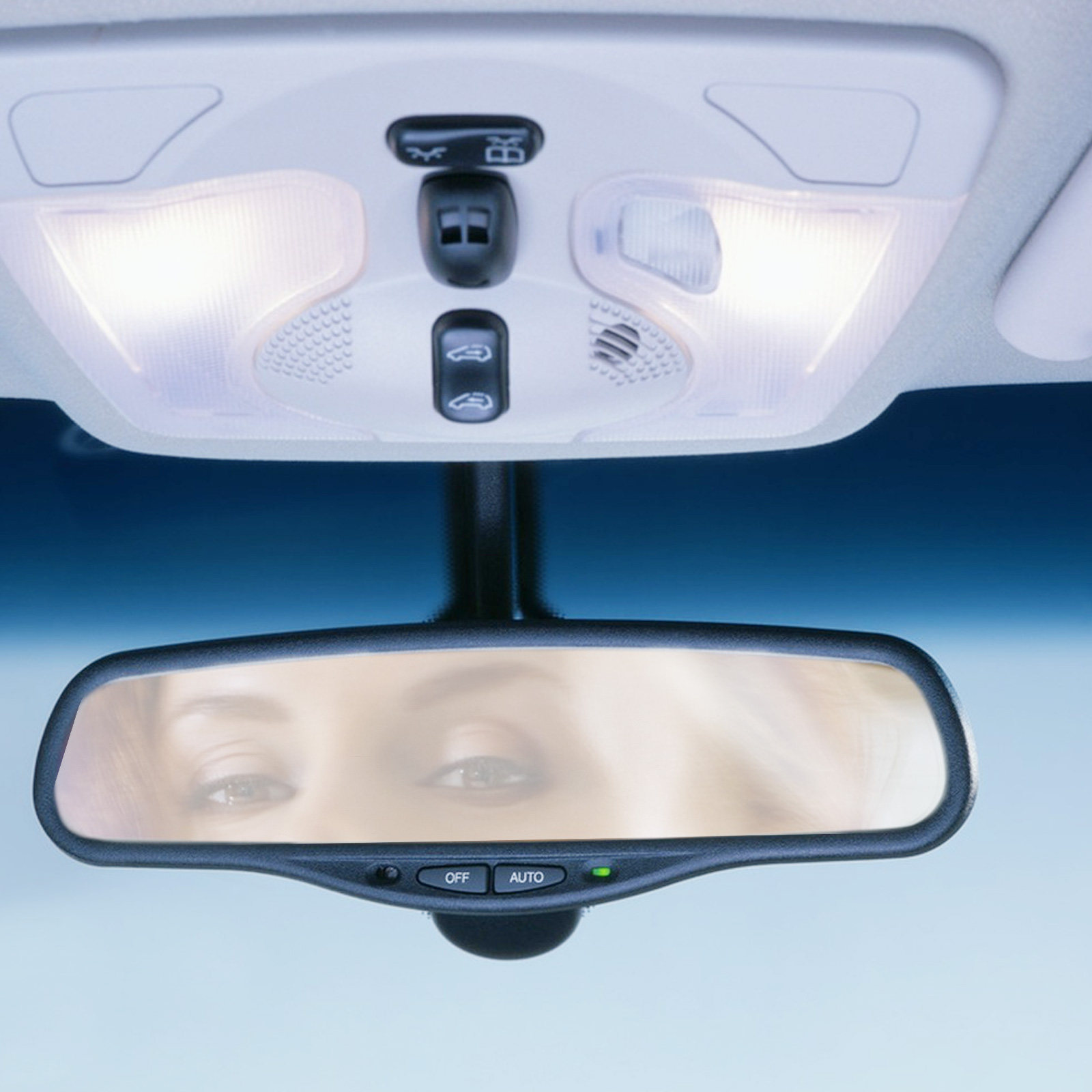 1Set Car Interior Rearview Mir - Anti Glare Car Rearview Mirror Film recension och pris