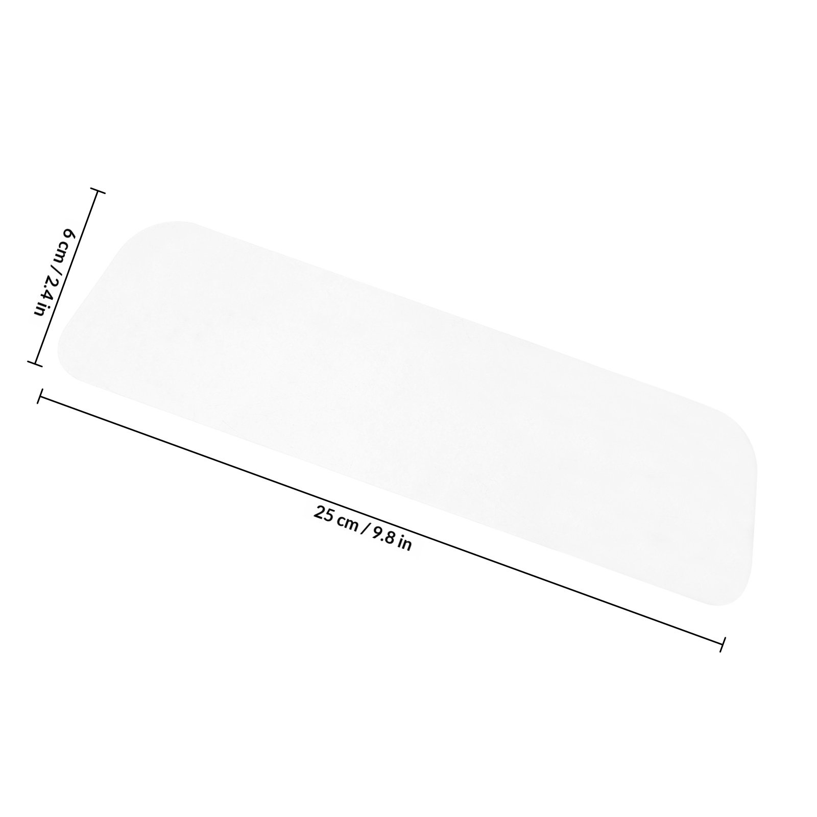 1Set Car Interior Rearview Mir - Anti Glare Car Rearview Mirror Film recension och pris