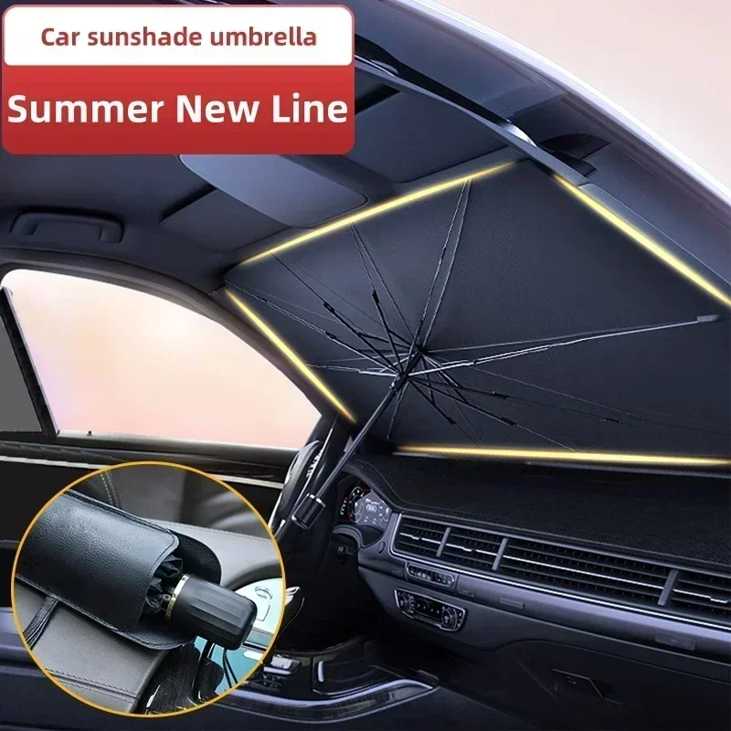 Multi Purpose Convenient Folda - Car Sunshade Windshield Umbrella Foldable recension och pris