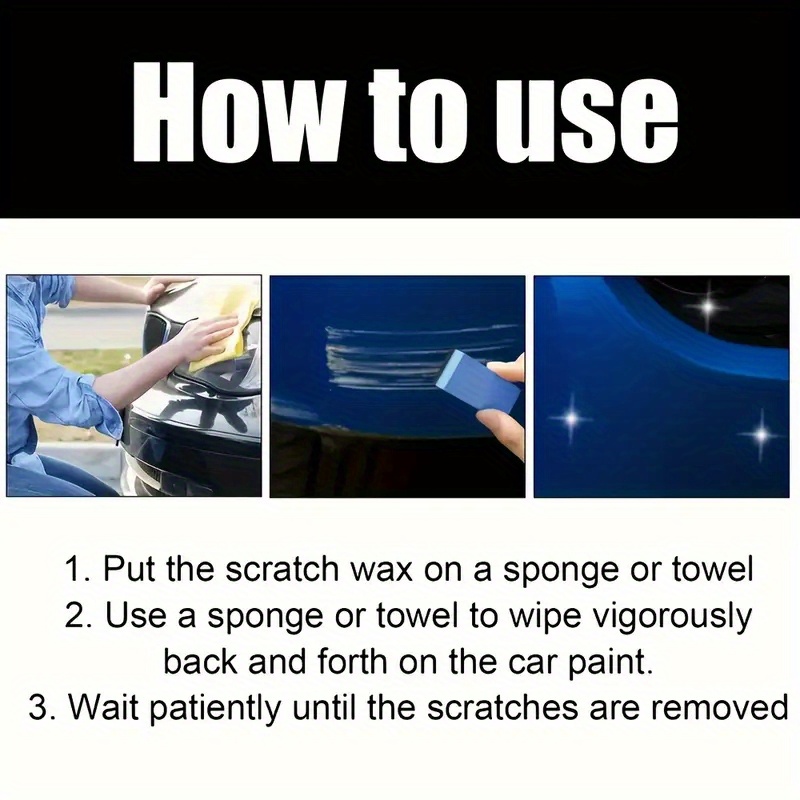 Motorcycle Scratch Wax Nano Gl - Car Scratch Repair Polishing Wax Paste recension och pris
