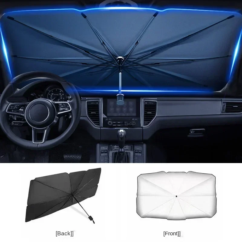 Multi Purpose Convenient Folda - Car Sunshade Windshield Umbrella Foldable recension och pris