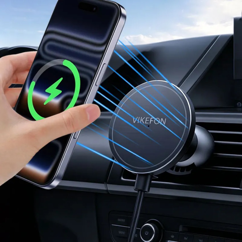 Car Wireless Charger Magnetic  - Magnetic Phone Holder For Car Vent recension och pris