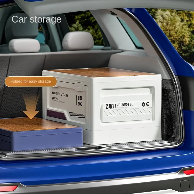 Outdoor Storage Box Camping Fo - Car Trunk Organizer Foldable Storage Box recension och pris